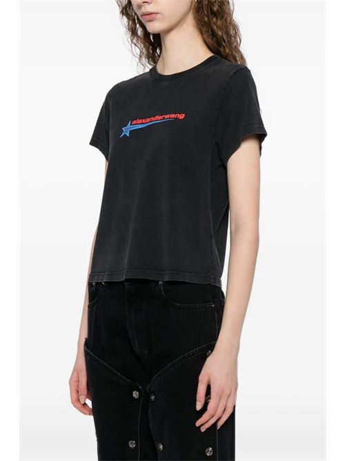 T-shirt with logo ALEXANDER WANG | 1CC4251155011